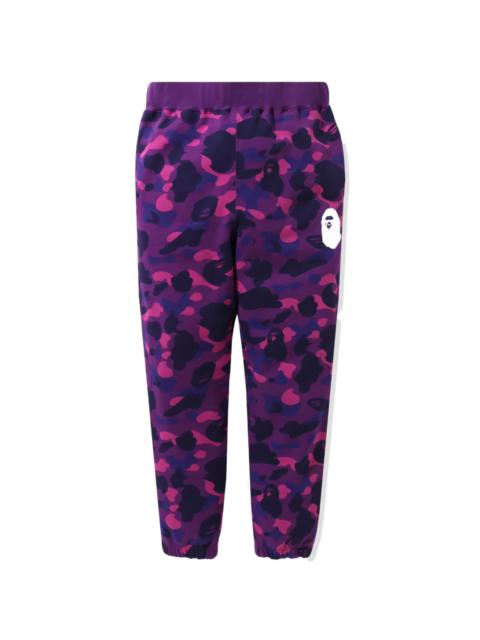 A BATHING APE® Color Camo Sweatpants "PURPLE"