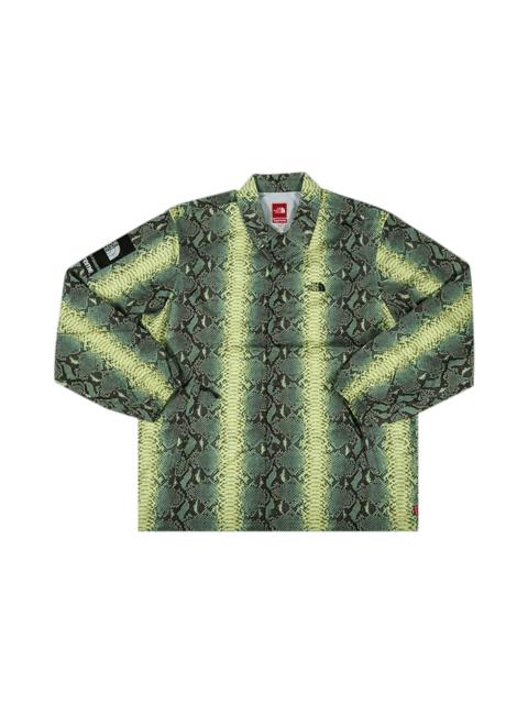 Supreme Supreme x The North Face Snakeskin Taped Seam Coaches Jacket 'Green'