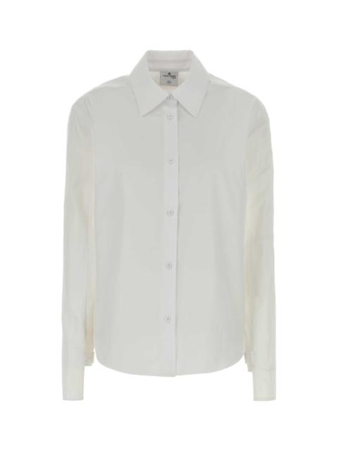 courrèges Courreges Women White Poplin Shirt