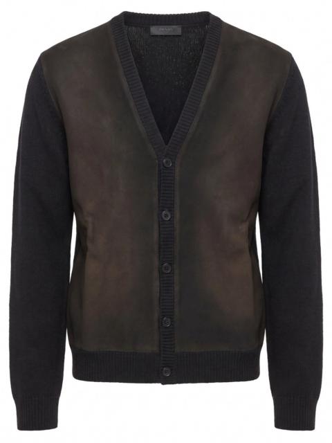 Prada Prada Men Lambswool Cardigan