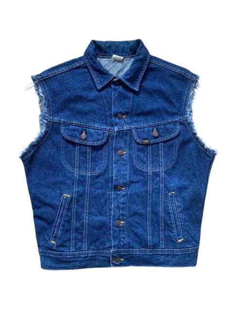 Other Designers Rare Vintage Lee Jacket Sleeveless Made In USA