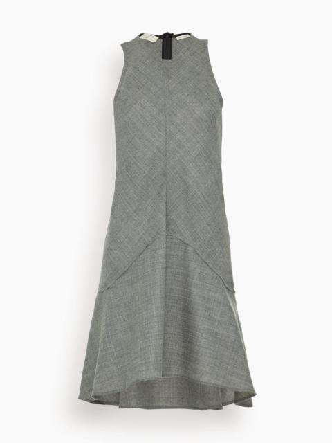 BITE Studios Shield Wool Mini Dress in Grey Melange