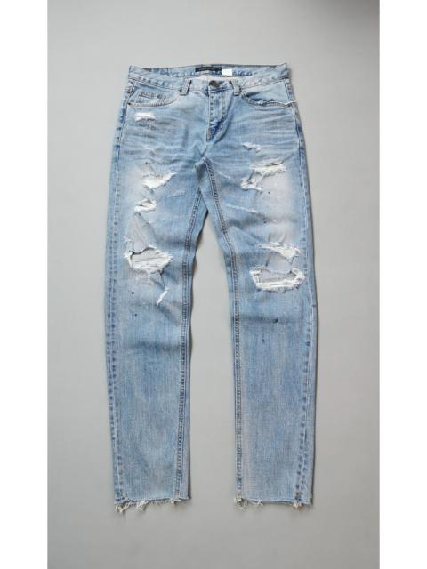 Other Designers Japanese Brand - Gostar De Fuga Distressed Skinny Jeans
