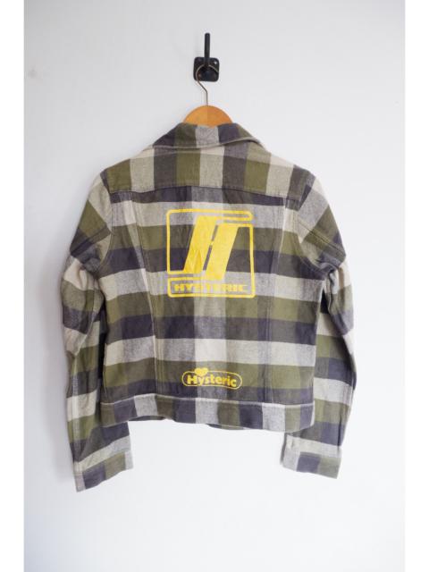Hysteric Glamour Vintage 2000s Hysteric Glamour Plaid Flannel Jacket