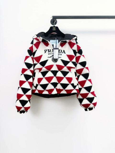 Prada Prada Prada AW21 On Ice Cashmere Down Puffer 