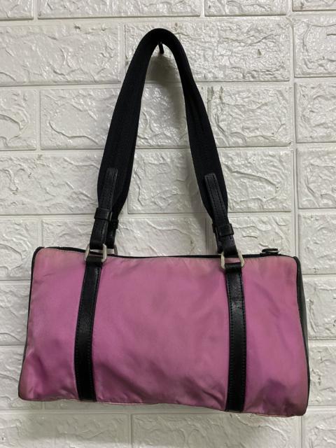 Vintage - Authentic Prada Tessuto Nyalon Pink Shoulder Bag