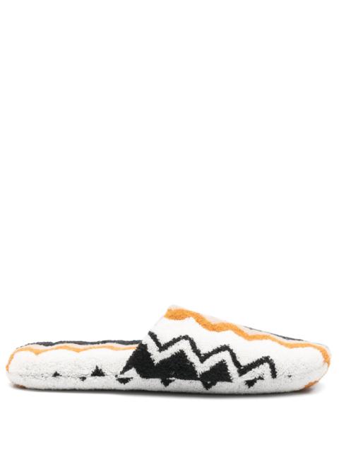 Missoni Zigzag-woven Slippers