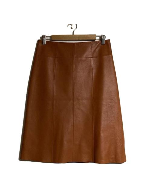 Loewe Lambskin A-Line Skirt