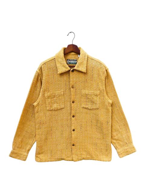 Vintage Japanese Brand Sugar Cane Light Jacket Button Up
