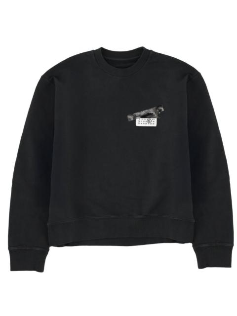 MM6 Maison Margiela COTTON SWEATSHIRT WITH LOGO