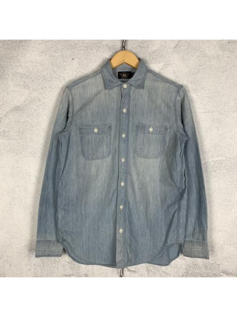 Other Designers RRL Ralph Lauren Double RL Chambray Shirt