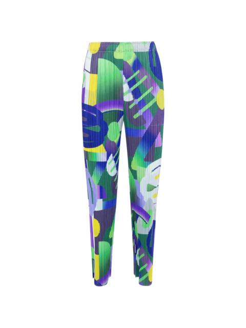 Pleats Please Issey Miyake Pleats Please Issey Miyake Women Pleated Trousers