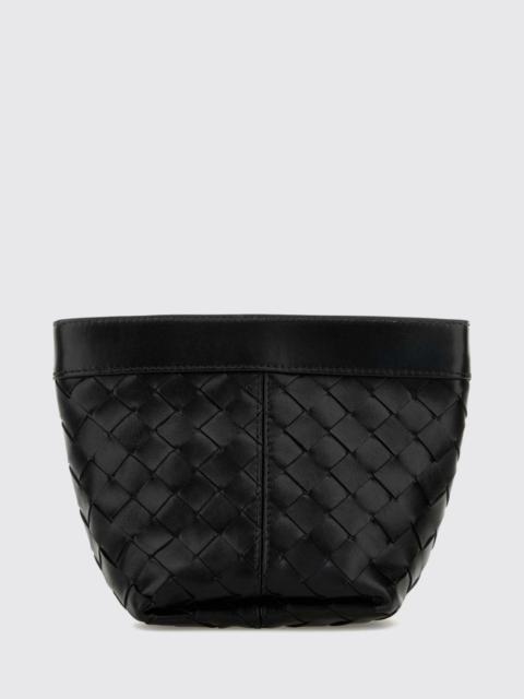 Bottega Veneta Bottega Veneta Women Flap Intrecciato Calfskin Mini Bag Bottega Veneta With Zip Closure