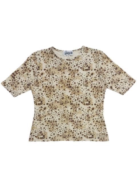 Other Designers RARE! BASIC by KRIZIA DESIGNER LEOPARD PRINT