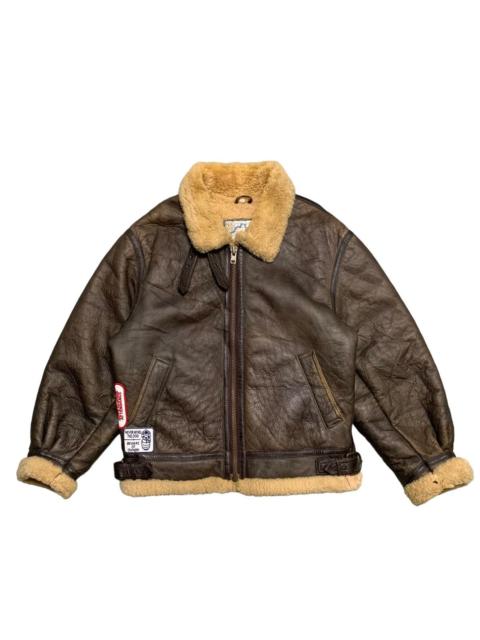 Other Designers Japanese Brand - Terra Australis Shearling B3 Jacket