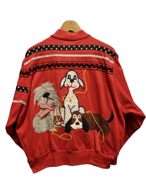 Other Designers Vintage - 🔥Vintage🔥Southern Stitches Zipper Sweatshirt