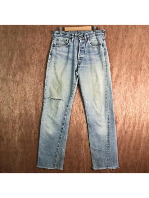 Other Designers Vintage - levi's Vintage Blue distressed Denim Jeans Pants #c121