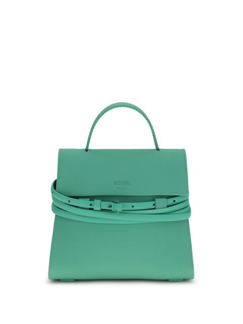 Moschino Moschino Small Tie Me Handbag Green Women