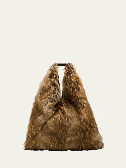 MM6 Maison Margiela Classic Japanese Faux Fur Shoulder Bag