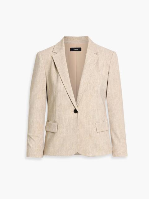 Theory Printed ponte blazer