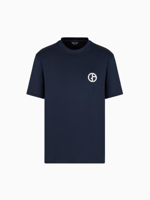 GIORGIO ARMANI Cotton interlock crew-neck T-shirt