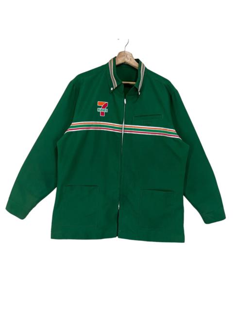 Other Designers Vintage 7-ELEVEN Uniform Shirt/Jacket Zip Up