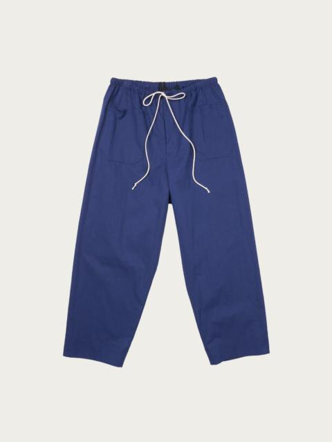 CAMIEL FORTGENS Simple Pants - Blue Light Canvas