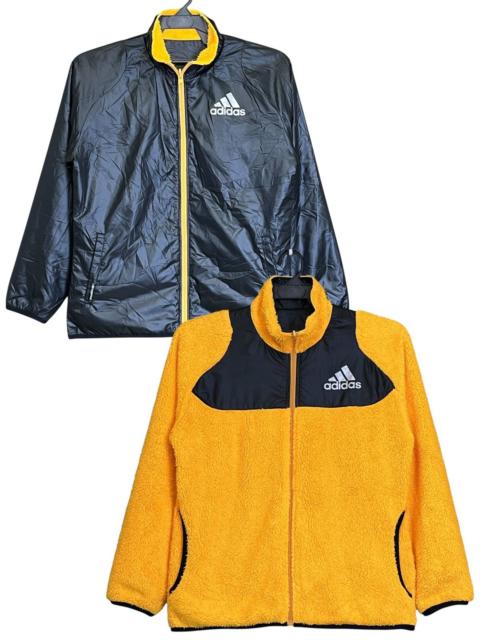 adidas Grail🔥ADIDAS climaproof reversible fleece jackets