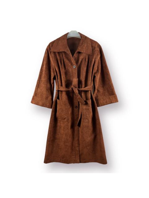 Other Designers 🔥 SUEDE LEATHER LONG JACKET