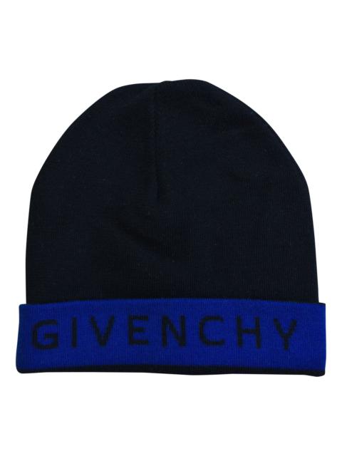 Givenchy Givenchy Logo Beanie Hat