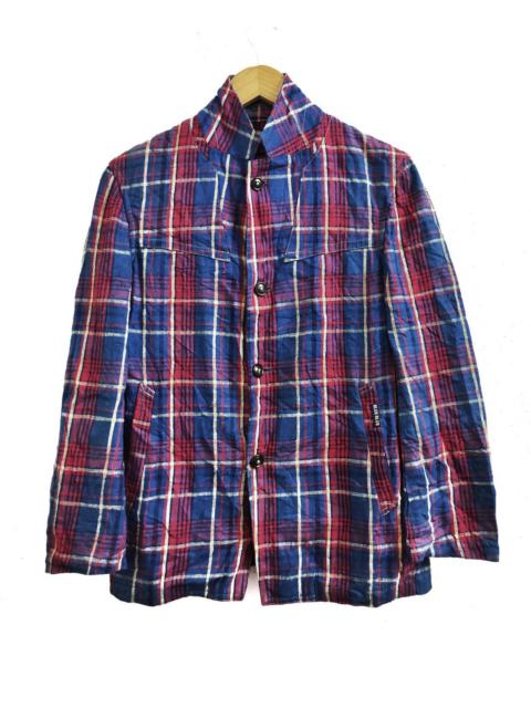 Other Designers Flannel - Blue Blue Japan Indigo Dye Checkered