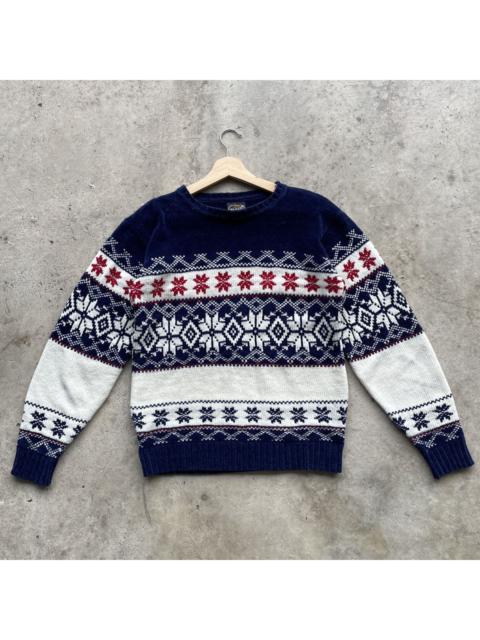 Other Designers Aran Isles Knitwear - Vintage PLEVO Rare Multicolor Knitwear Sweater Jumper