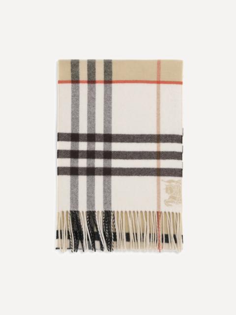 Burberry Cashmere Check Scarf