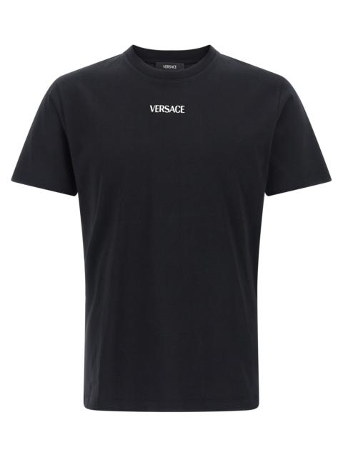 VERSACE Versace Logo T-Shirt Black