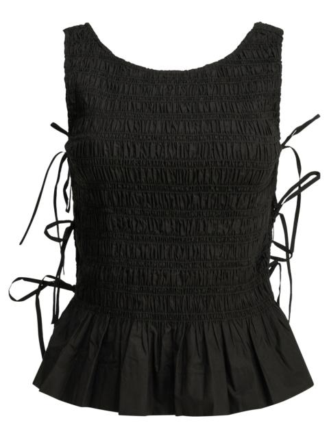 GANNI Ganni Casual Pleated Top