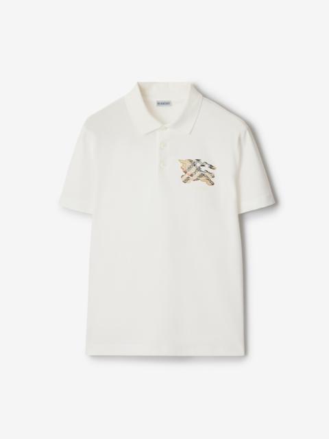 Burberry EKD Check Cotton Polo Shirt