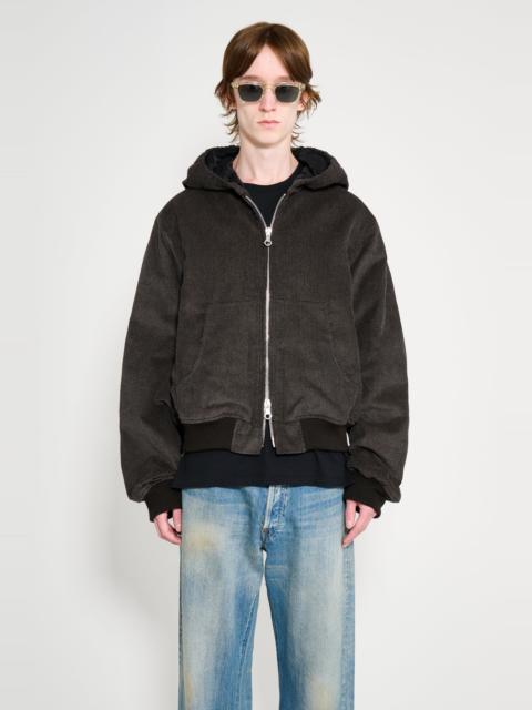 Our Legacy OUR LEGACY BANK JACKET DARK BROWN TWILL CORD