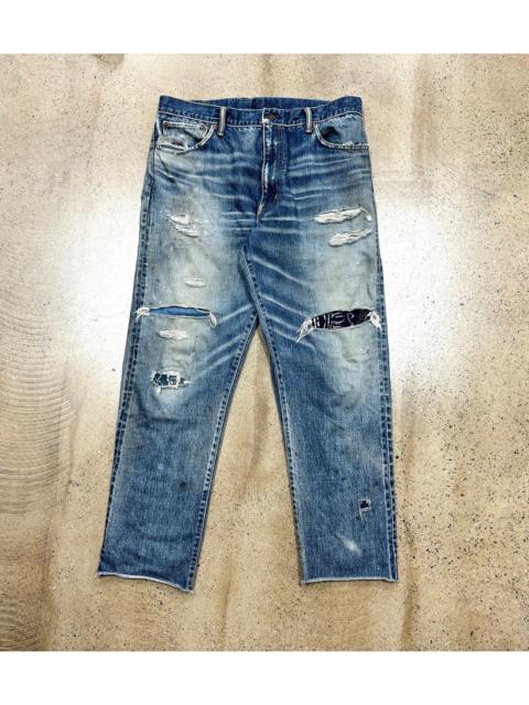 visvim Visvim 20AW ICT Journeyman Bandana-Patch Denim Jeans