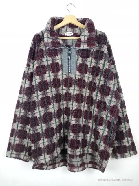 Other Designers Vintage - 💥RARE💥Vintage Fossil Sports Afield Fleece Deep Pile Jacket