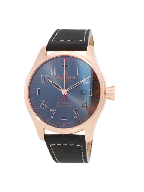 Other Designers Alpina - Alpina Startimer Automatic Black Dial Men's Watch AL-525GG4S24-SR