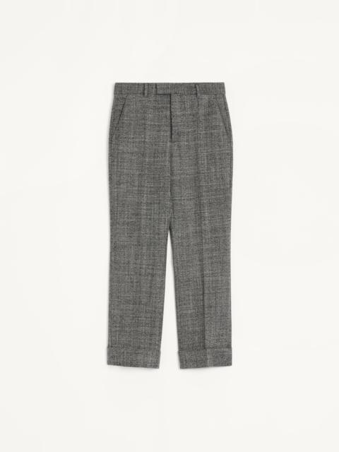 Valentino VALENTINO MOULINÉ WOOL PANTS WITH CUFFS