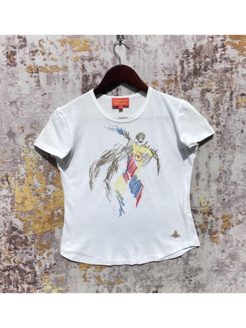 Vivienne Westwood Vivienne Westwood Red Label Crayon Figure Graphic Shirt