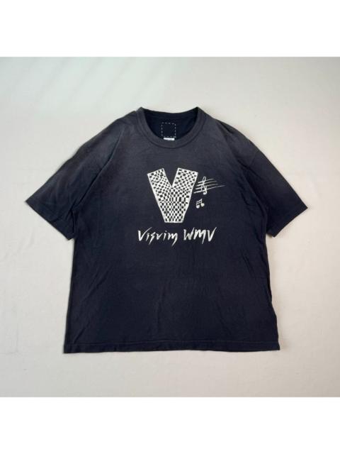 visvim VISVIM 25SS JUMBO TEE S/S V CRASH Dyed Distressed Print Short-Sleeve T-Shirt