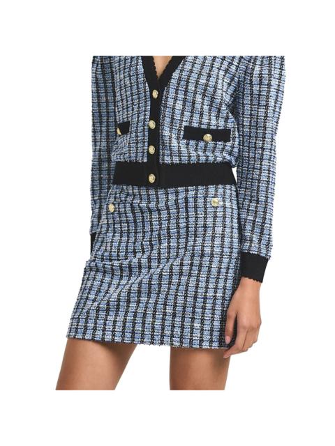 DEREK LAM 10 CROSBY Derek Lam 10 Crosby Alira Stretch Tweed Mini Skirt