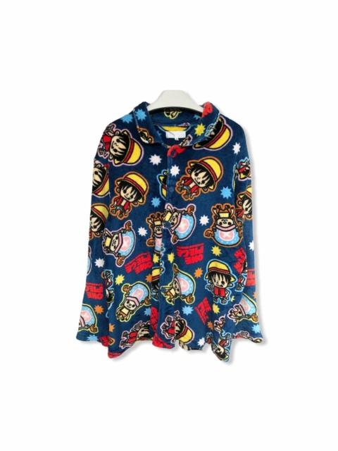 Other Designers Vintage - One Piece Cartoon Button Up Shirt
