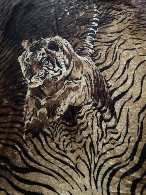 Other Designers Leonard Paris Wool Silk Leopard Print Scarf 
