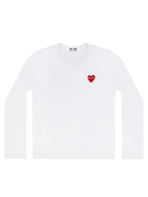 Comme des Garçons PLAY Red Emblem Tee