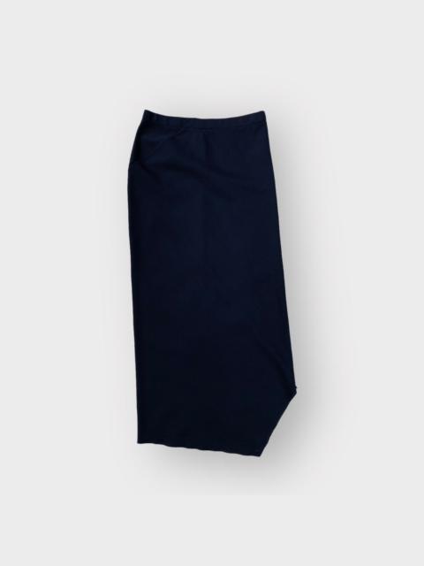 Comme Des Garçons AW11 Stretch Nylon Asymmetric Skirt