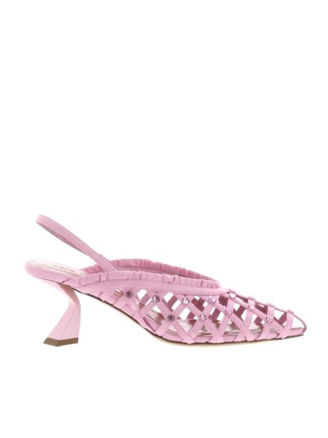 NENSI DOJAKA Slingback Cage Pink