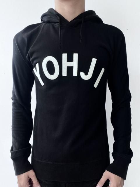 Yohji Yamamoto SS19 Y-3 Yohi Yamamoto Lettering Hoodie